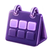 Calendário 3D