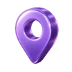Pino de localização 3D